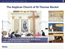 Tablet Screenshot of anglican-church-hamburg.de